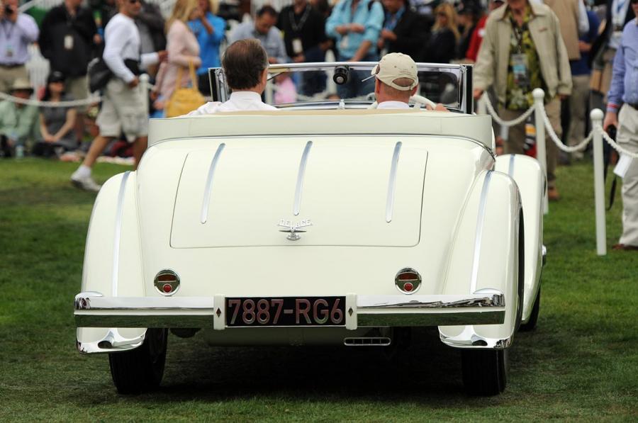  Delage D8S Cabriolet par deVillars 1933 года  (фото 10 из 28)